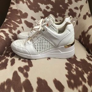 Michael Michael Kors Georgie Napa Trainer sz 8.5